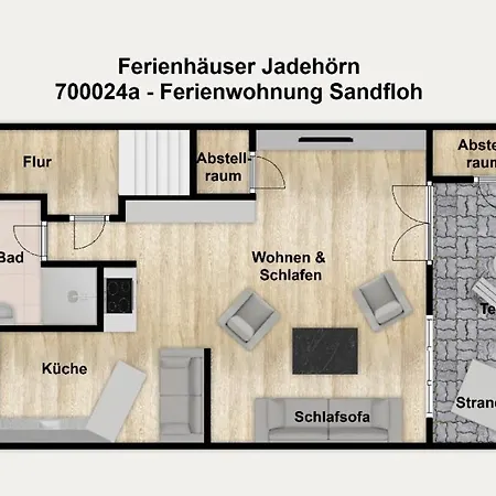 Ferienhaeuser Jadehoern Sandfloh Sonnenstern