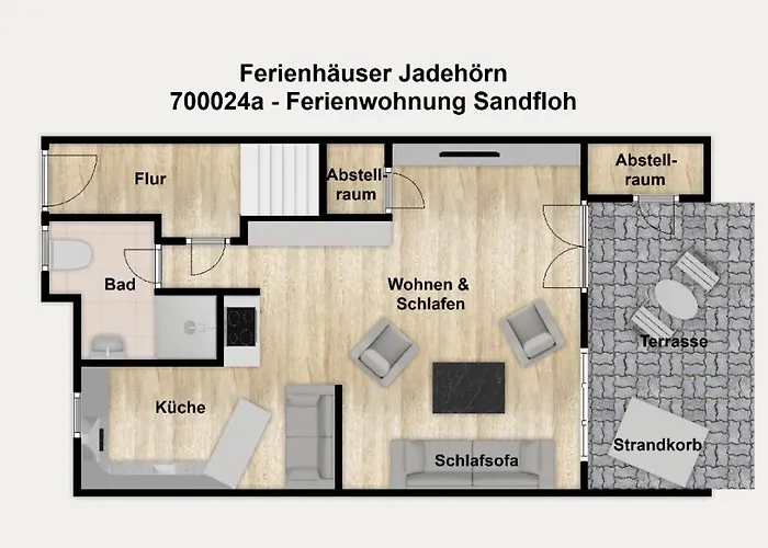 Ferienhaeuser Jadehoern Sandfloh Sonnenstern